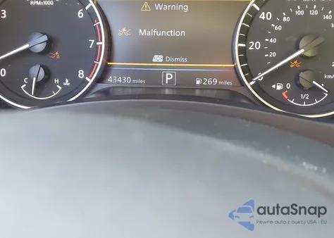 2024 Nissan Altima Sv Intelligent Awd from USA, damaged, VIN 1N4BL4DW5RN351238